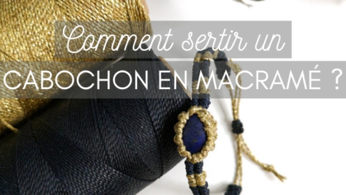 ¿Cómo rizar una piedra de macramé?