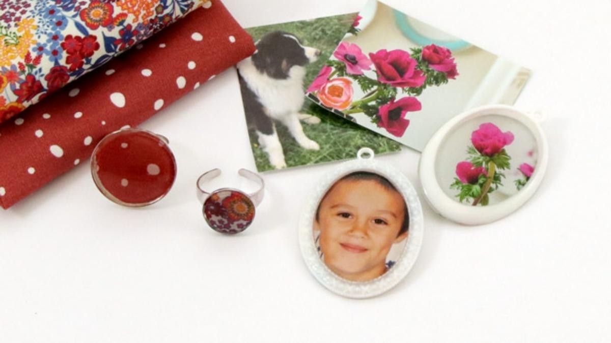 ¿Cómo resinar papel, fotos y tela?