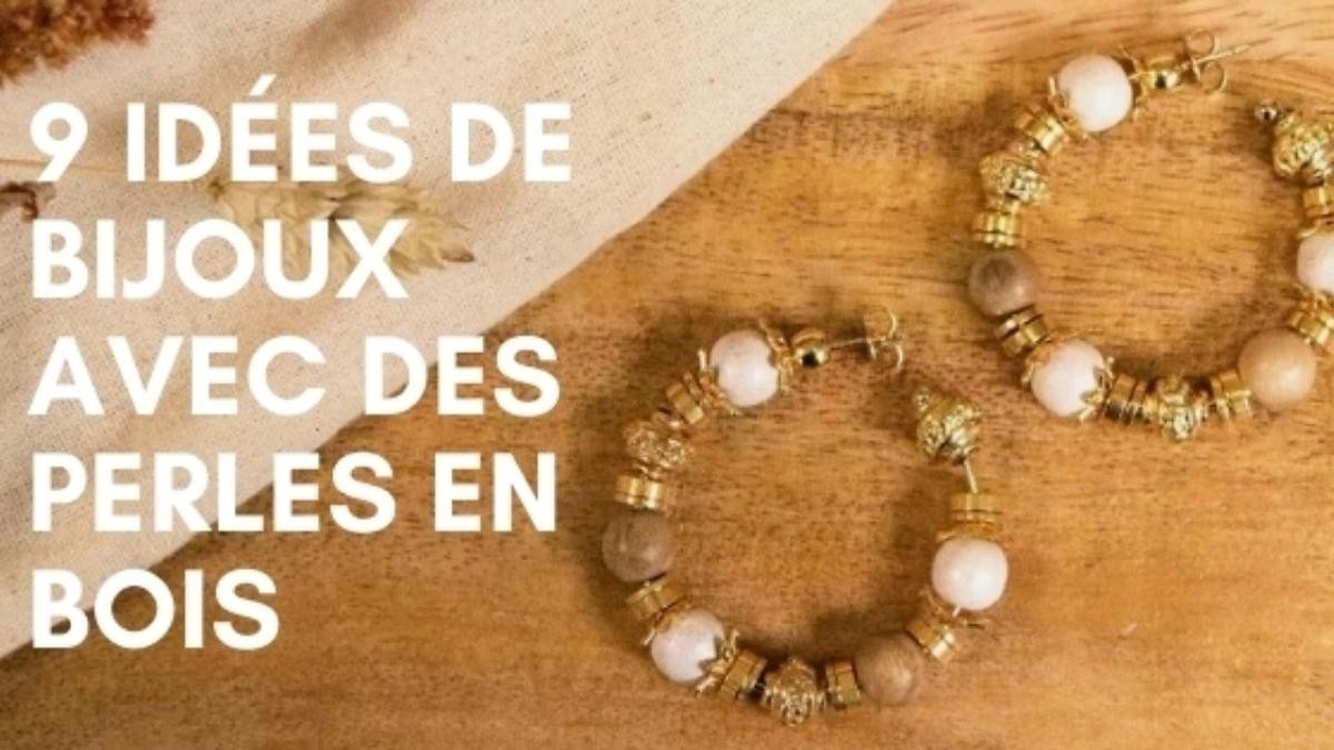 9 ideas de bisutería con cuentas de madera