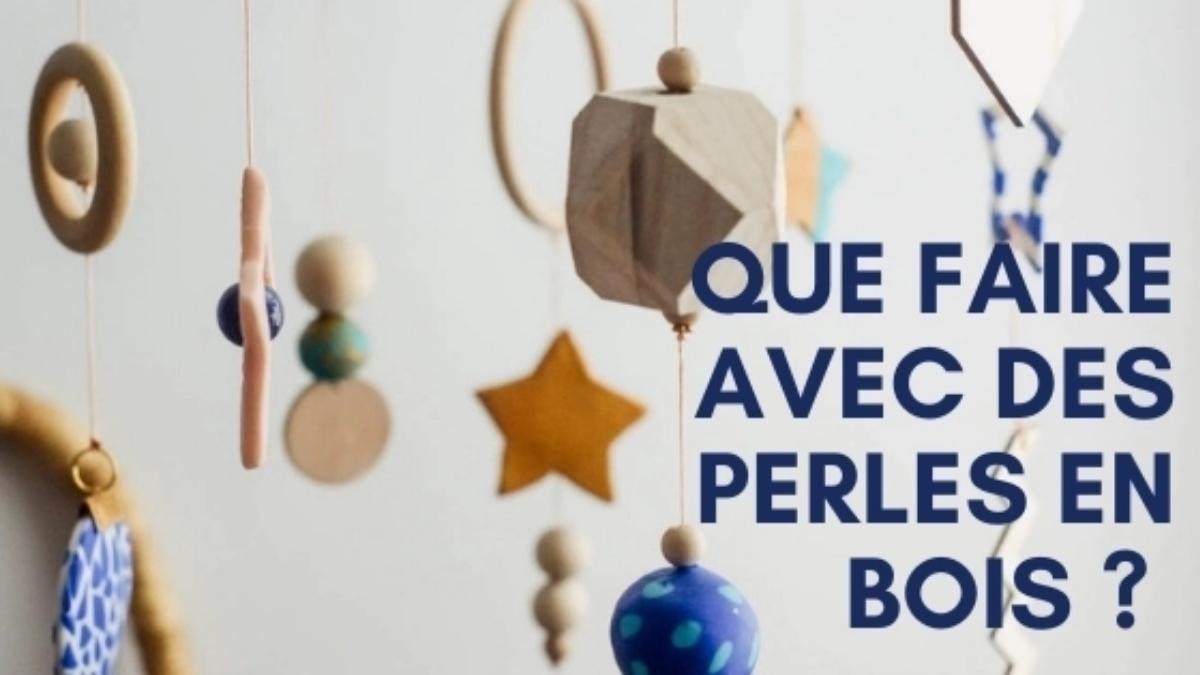 ¿Qué hacer con cuentas de madera? 9 ideas de decoración DIY