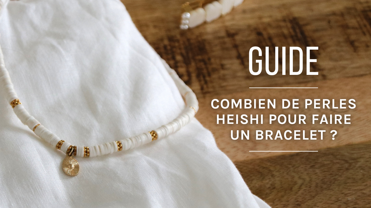 Esquema ¿Cuántas cuentas de Heishi para una pulsera?