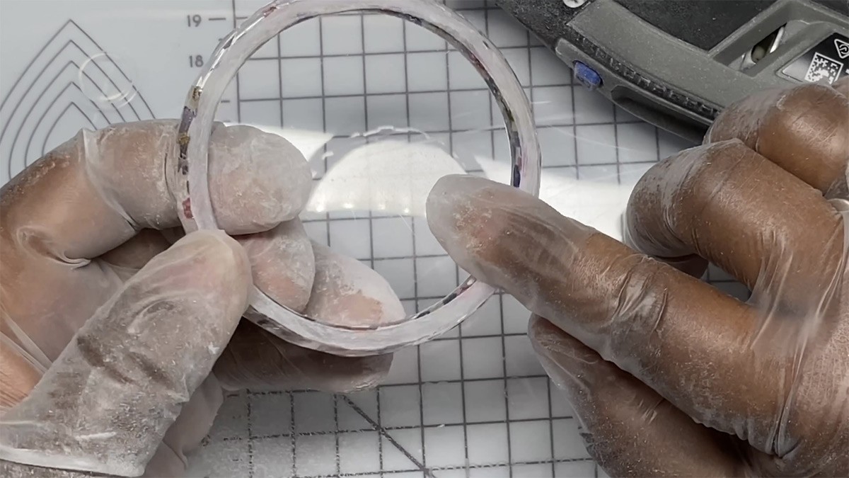 ¿Cómo se lija la resina? : Paso 3