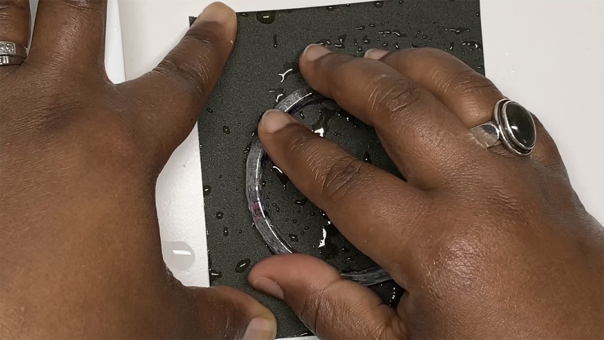 ¿Cómo se lija la resina? : Paso 7