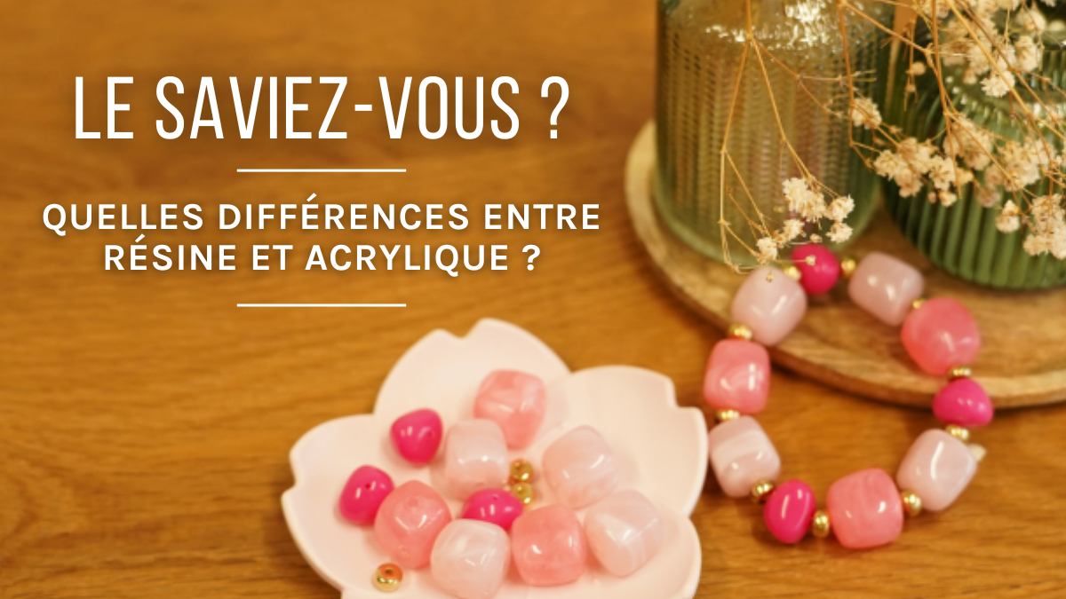 Résine vs acrylique : quelles sont les différences ? Résine vs acrylique : quelles sont les différences ?