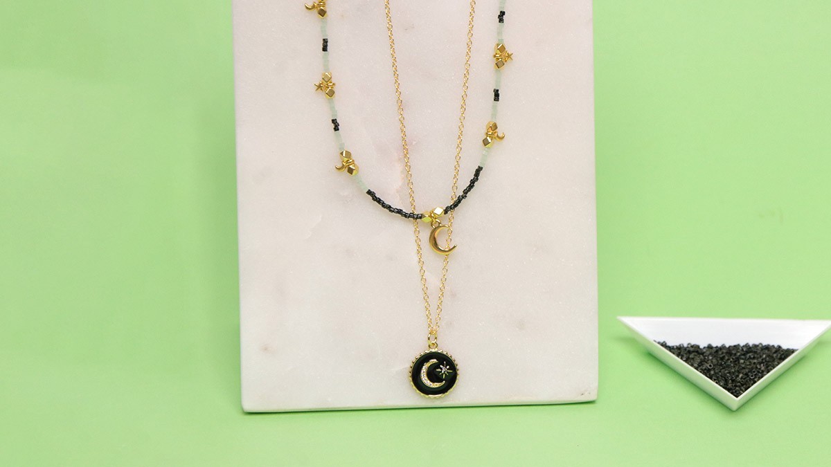 Temporada de otoño - Lección 4: Cómo unir dos collares