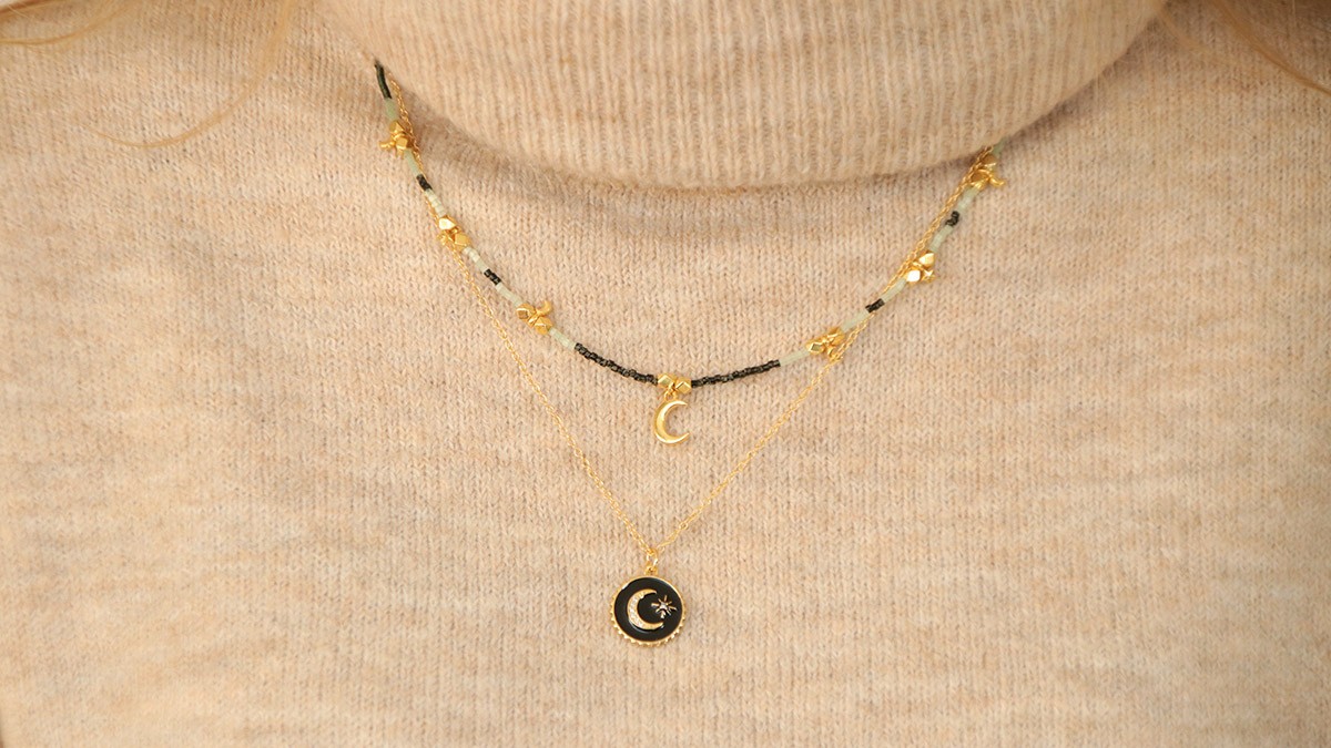 Esquema Temporada de otoño - Lección 4: Cómo unir dos collares