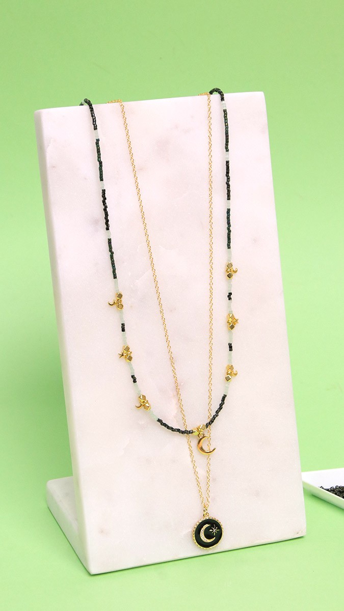 Esquema Temporada de otoño - Lección 4: Cómo unir dos collares