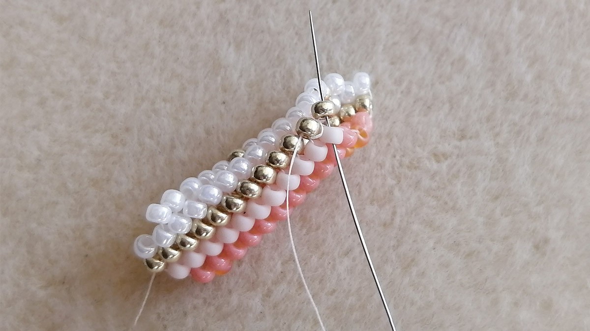 Aprenda la técnica de tejido Peytwist : Paso 4 Aprenda la técnica de tejido Peytwist : Paso 4