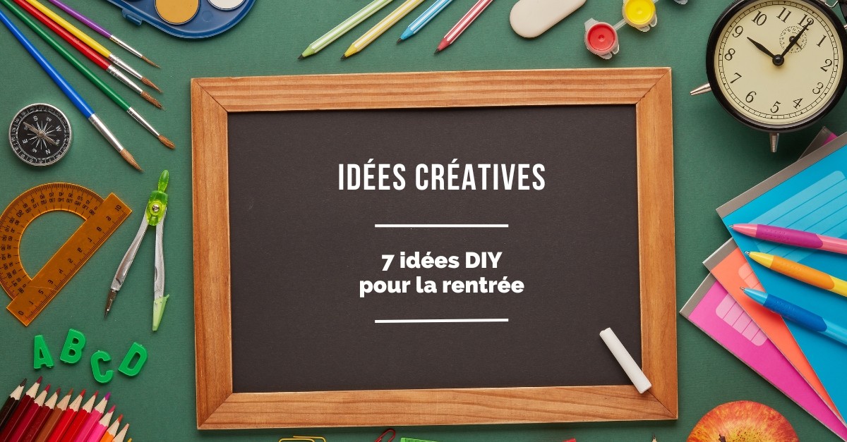 7 ideas creativas para la vuelta al cole