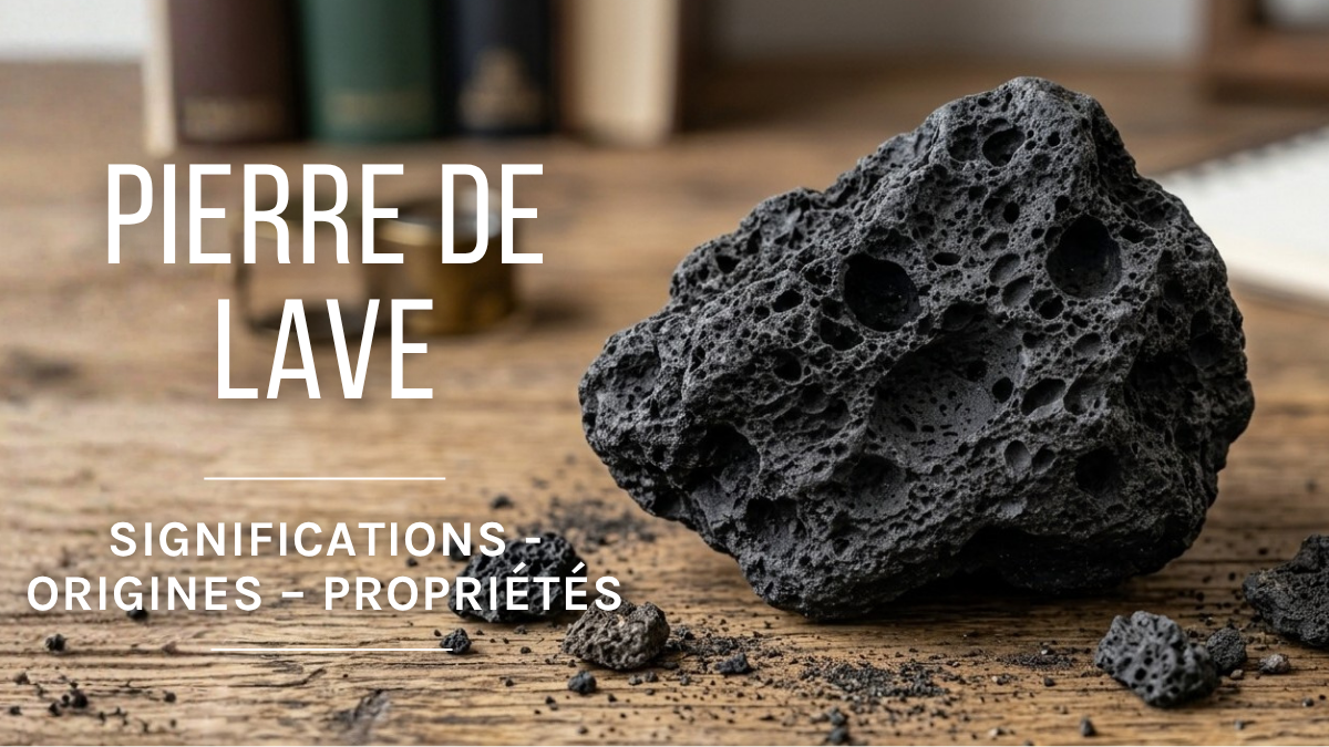 Piedra de lava: significado, origen y beneficios