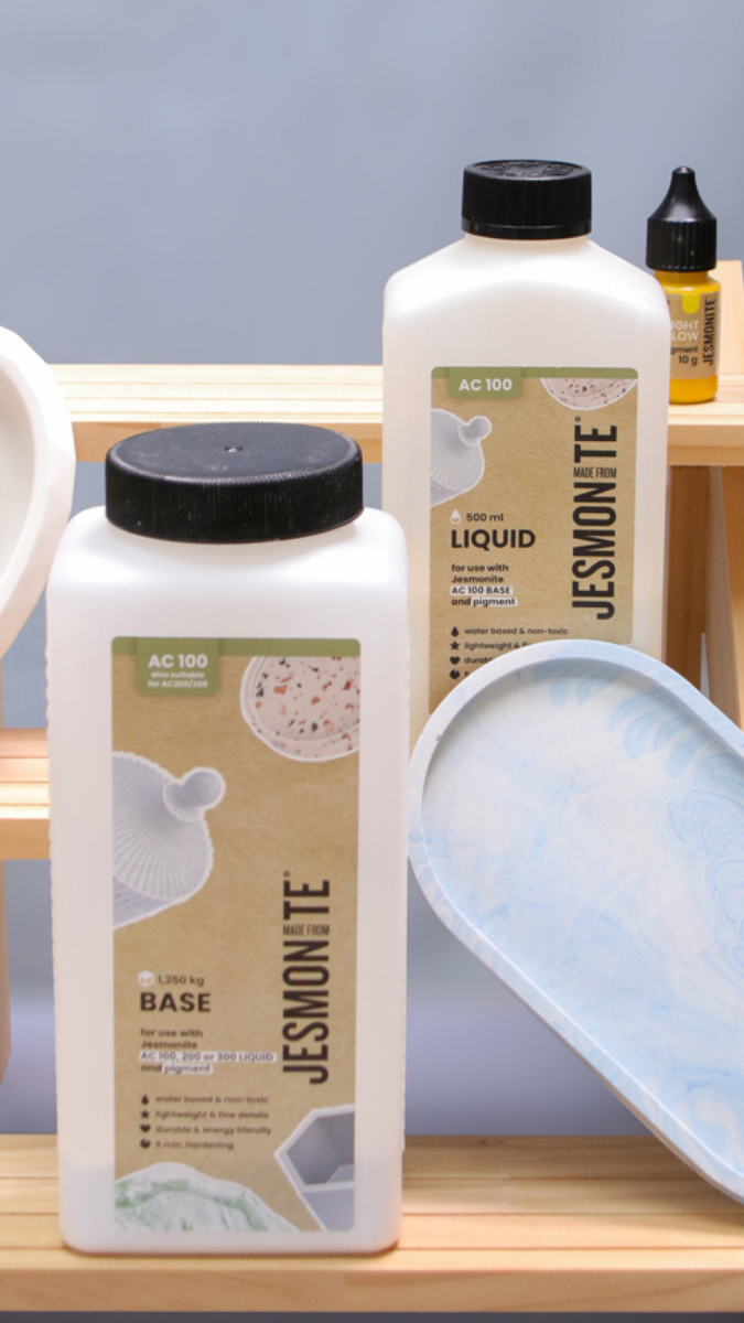 Esquema Jesmonite vs escayola: ¿qué elegir para sus creaciones?