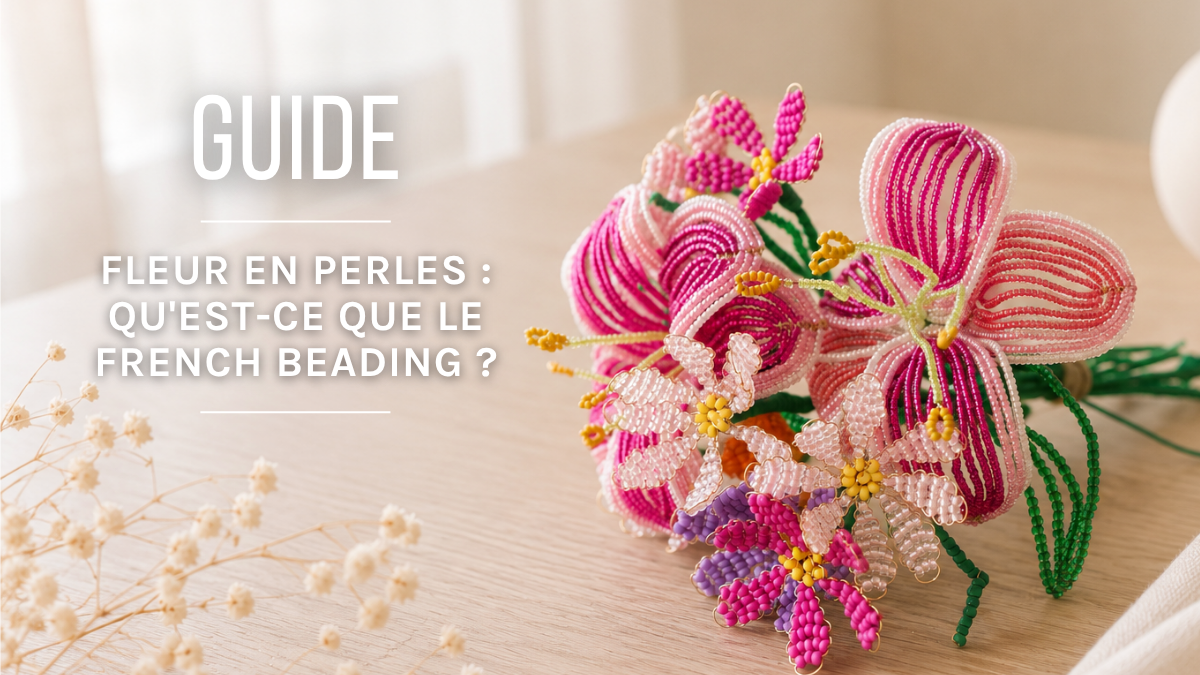 Esquema Flor de cuentas: ¿qué es el «French Beading»?