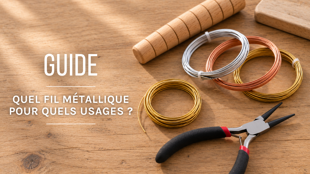 ¿Qué hilo metálico elegir para fabricar joyas?