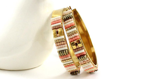 créoles perles Tila