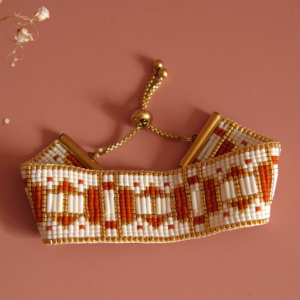 bracelet Miuki avec fermoir perle stoppeur