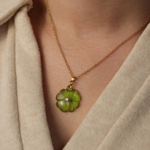 collier Peridot