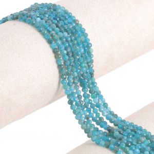 perles apatite bleue