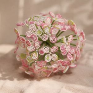 hortensia DIY en perle - french beading