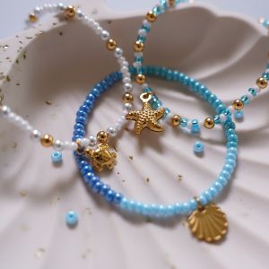 bracelet &eacute;lastique th&egrave;me marin