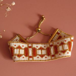 bracelet tiss&eacute; Miyuki Delica