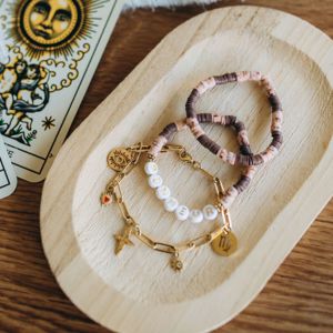 bracelet heishi polym&egrave;re