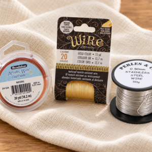 fils métalliques pour bijoux DIY