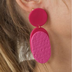 DIY Boucles d'oreilles en pâte fimo pour débutant