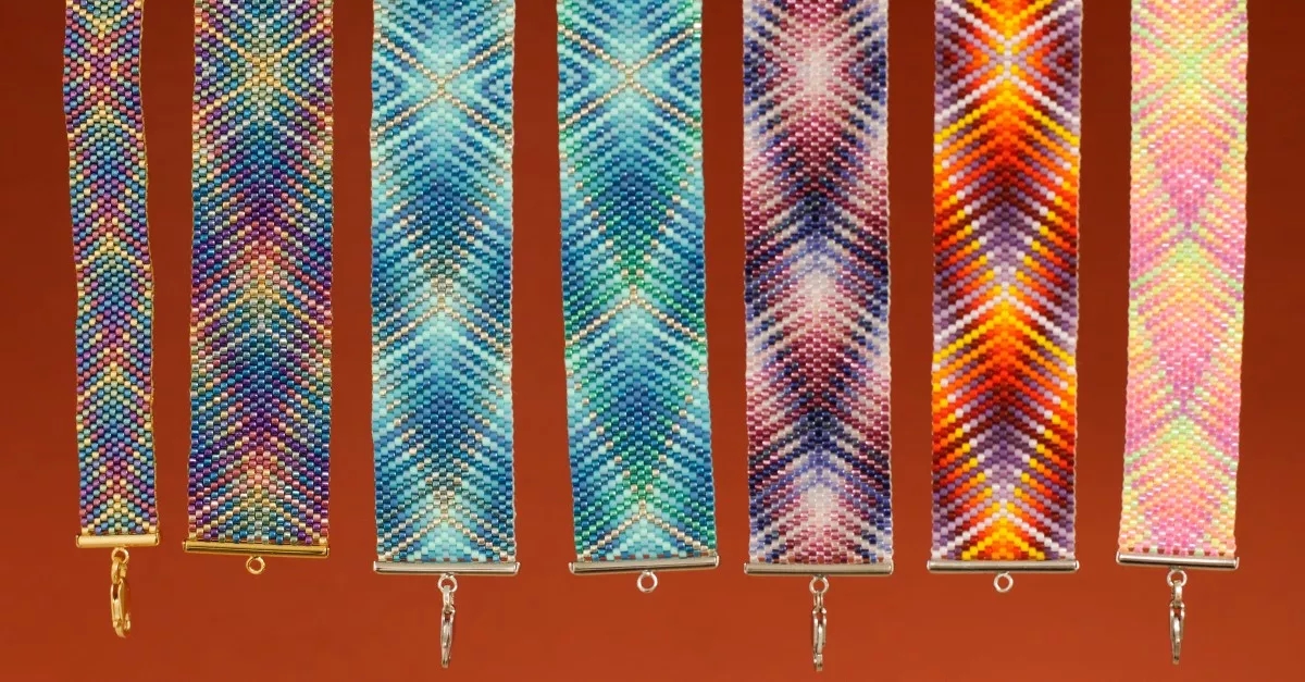 Bracelet large perles Miyuki