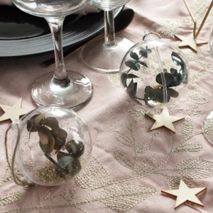 boule de noel transparente