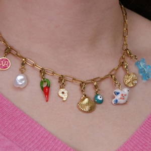 collier avec des charms
