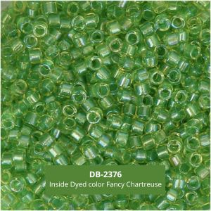 DB-2376 - Inside Dyed color Fancy Chartreuse