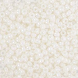 Rocaille Miyuki 11/0 591 - Ivory Pearl Ceylon Miyuki Référence : MR11/591