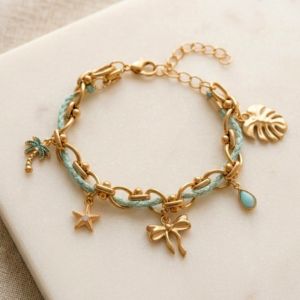 bracelet breloques - idée bijou marché de noel 2026