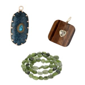 tendance bijoux pierres naturelles