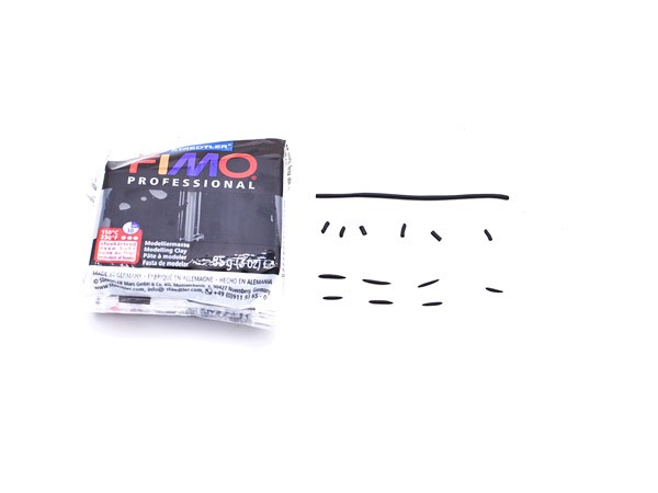 DIY Collar de amapolas en arcilla Fimo fácil : Paso 6