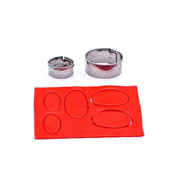 DIY Collar de amapolas en arcilla Fimo fácil : Paso 8