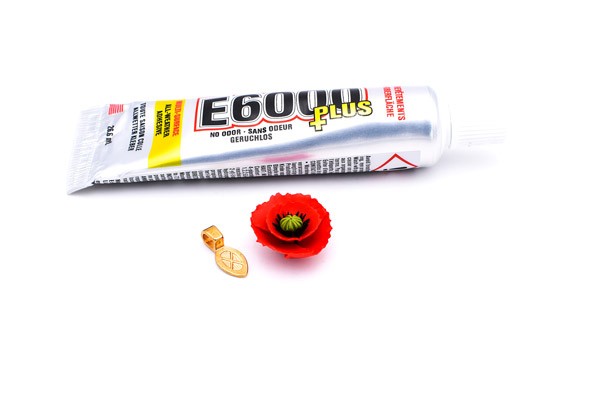 DIY Collar de amapolas en arcilla Fimo fácil : Paso 15