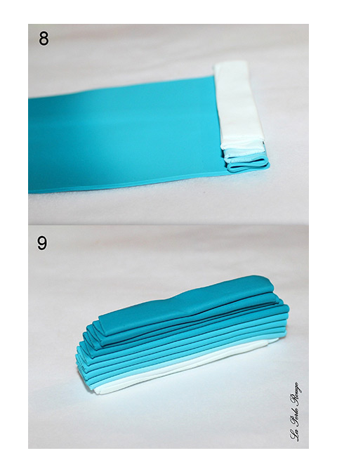 Caña caleidoscópica de arcilla polimérica : Paso 3