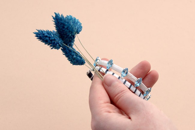 Esquema Pulseras elásticas perlas Tilas y lanzaderas PureCrystal