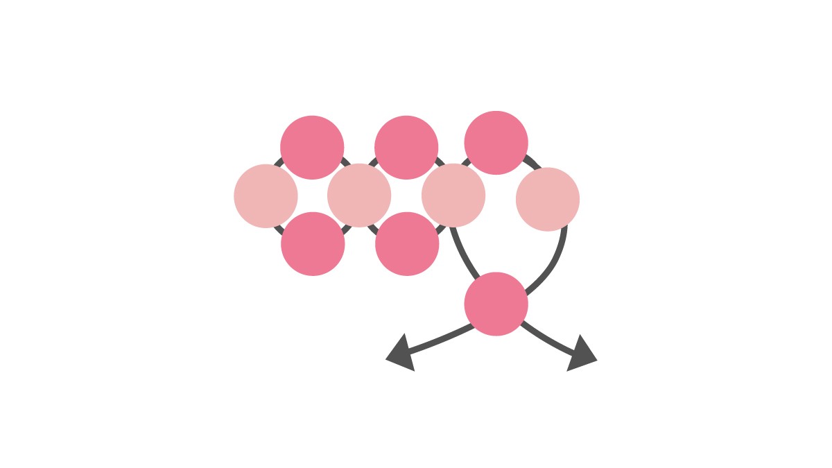 Tuto Anillo cuadrado 9 flores en copas de cristal puro : Paso 3