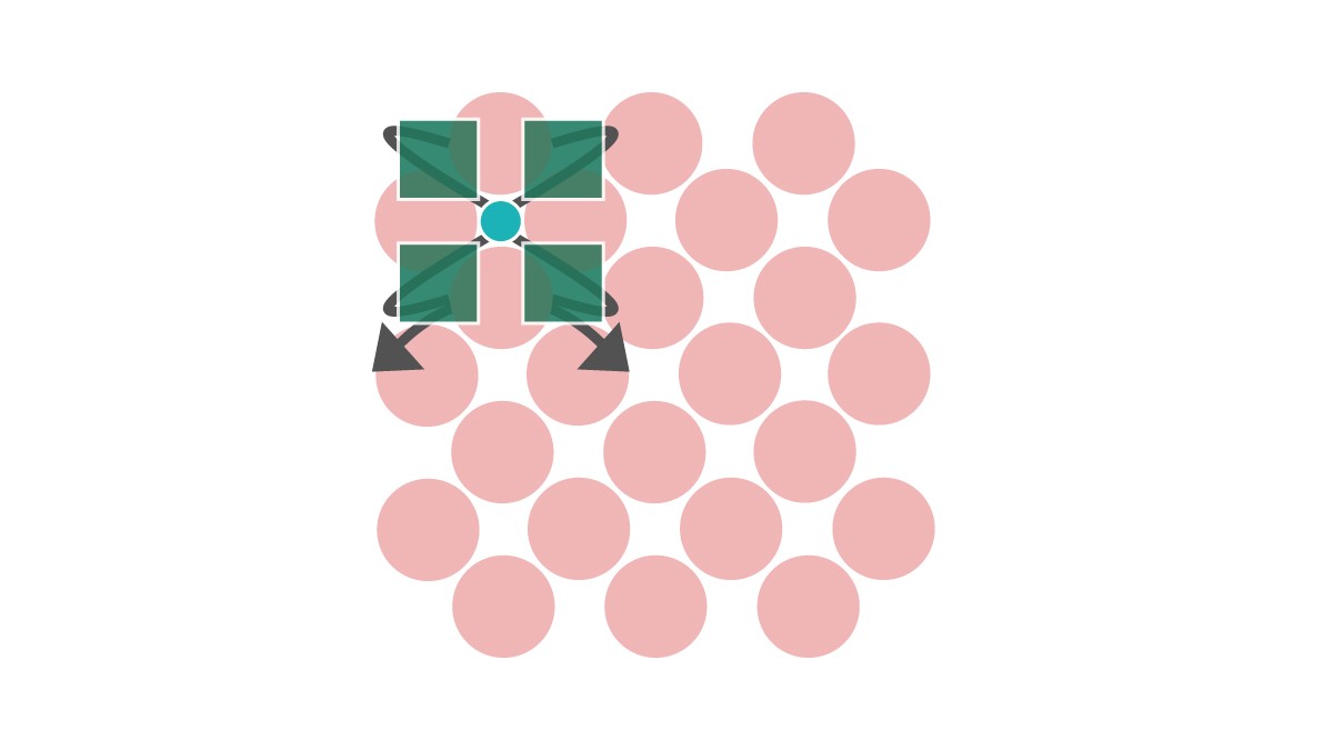 Tuto Anillo cuadrado 9 flores en copas de cristal puro : Paso 11