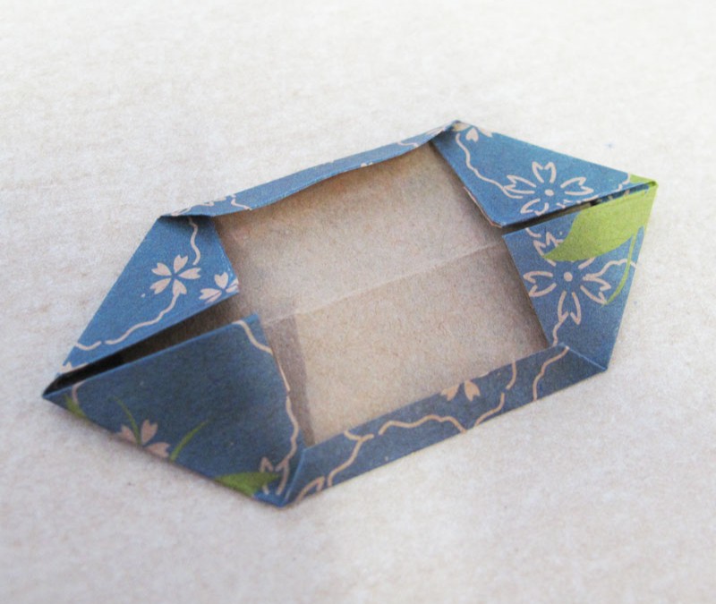 Pendientes Jungle Origami : Paso 5