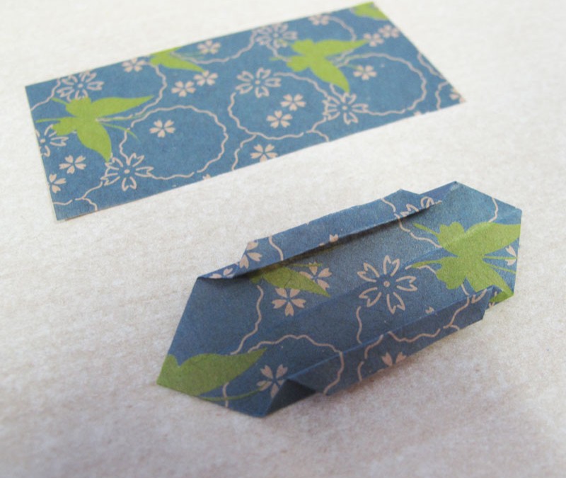 Pendientes Jungle Origami : Paso 6