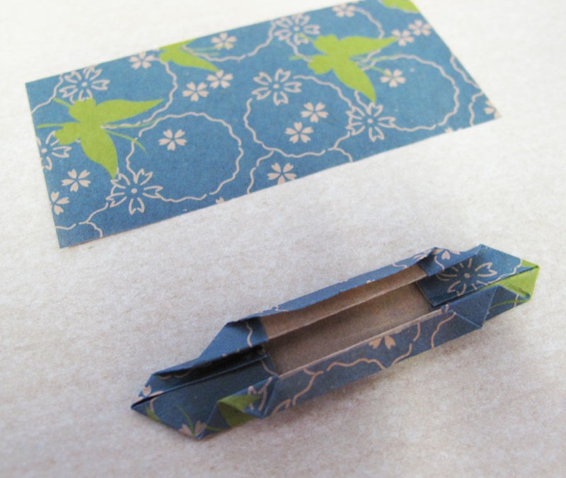 Pendientes Jungle Origami : Paso 7