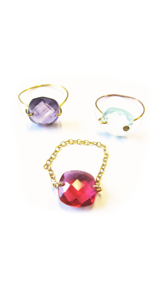 Esquema Anillo separador cuadrado y hilo de latón