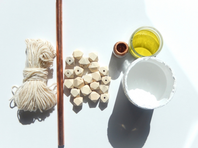 sostenedor de la toalla cuentas de madera : Paso 1 sostenedor de la toalla cuentas de madera : Paso 1