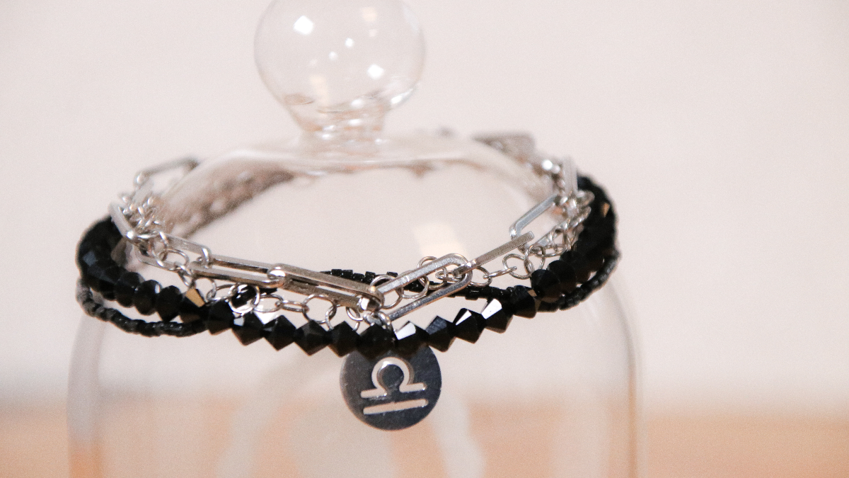 Brazalete de acero inoxidable multirrango, delicias Miyuki y trompetistas PureCrystal Brazalete de acero inoxidable multirrango, delicias Miyuki y trompetistas PureCrystal