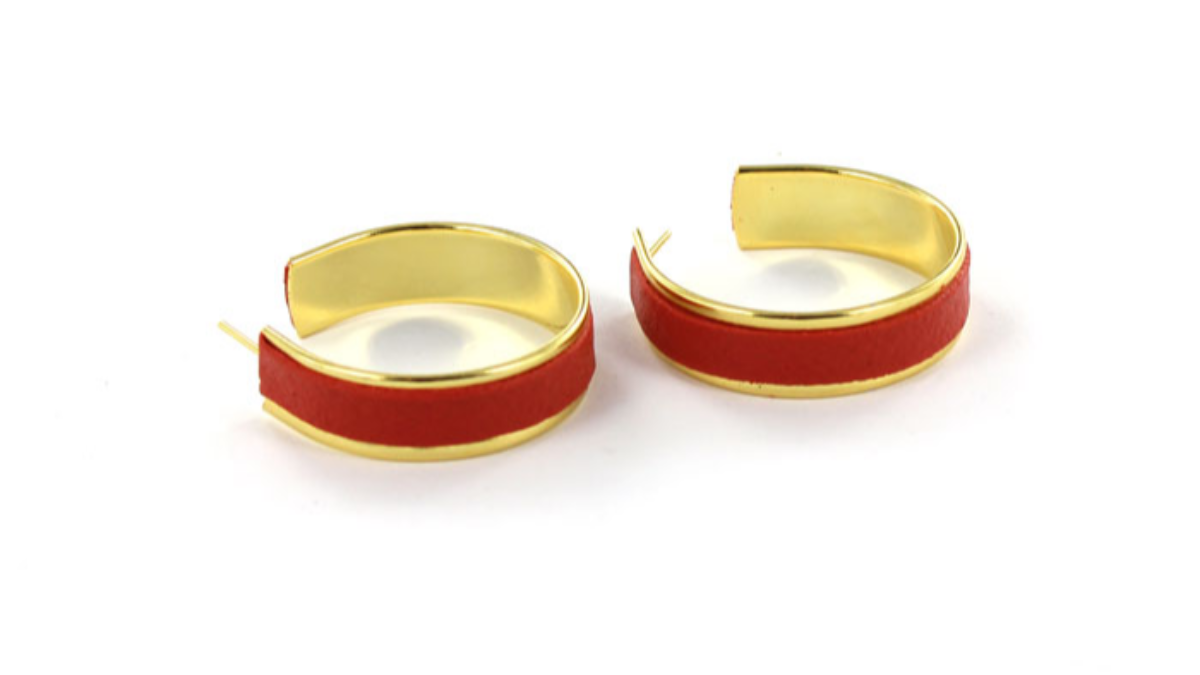 Pendientes de cuero de fimo : Paso 2