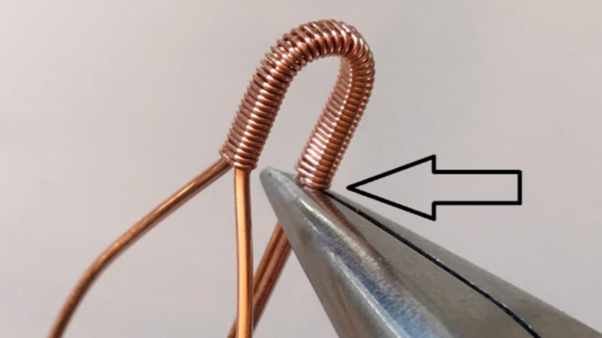 Colgante de piedras preciosas con alambre de cobre : Paso 13 Colgante de piedras preciosas con alambre de cobre : Paso 13