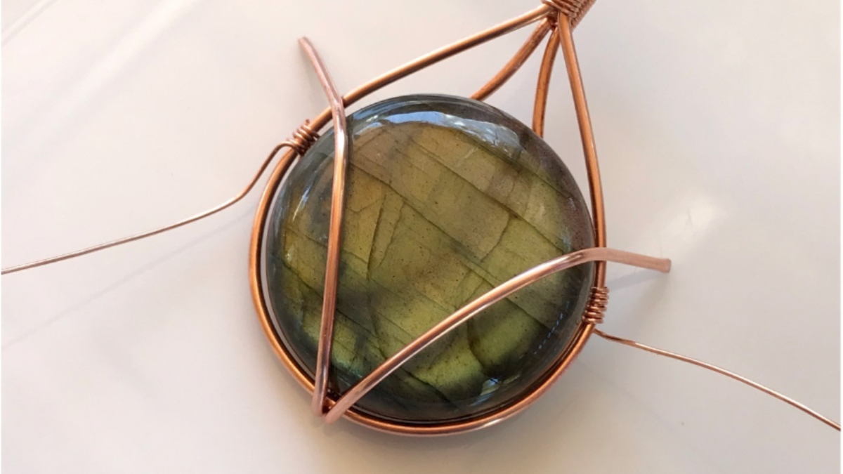 Colgante de piedras preciosas con alambre de cobre : Paso 26 Colgante de piedras preciosas con alambre de cobre : Paso 26